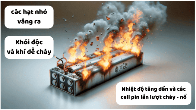 Cảnh báo cháy nổ pin Lithium-ion: Bí mật bom hẹn giờ dưới yên xe của bạn! Cảnh báo cháy nổ pin Lithium-ion: Bí mật bom hẹn giờ dưới yên xe của bạn!