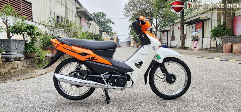 Xe máy 50cc Wave Hyosung Korea mới: Thiết kế hiện đại, đậm chất thể thao