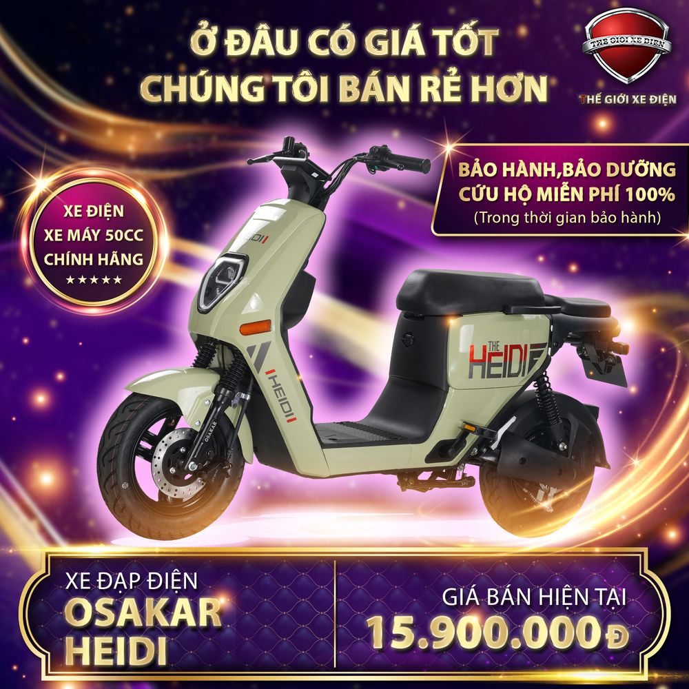 xe đạp điện osakar của nước nào