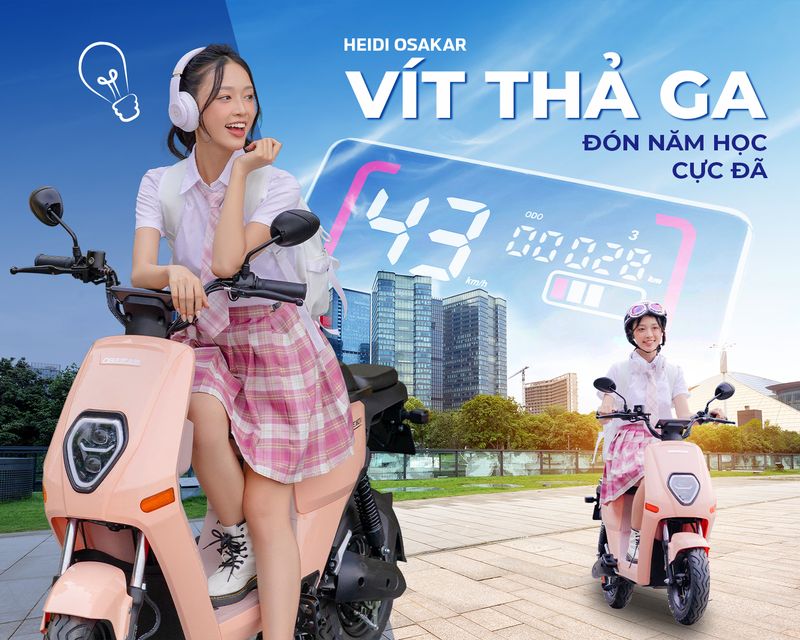 Xe Đạp Điện Osakar Heidi