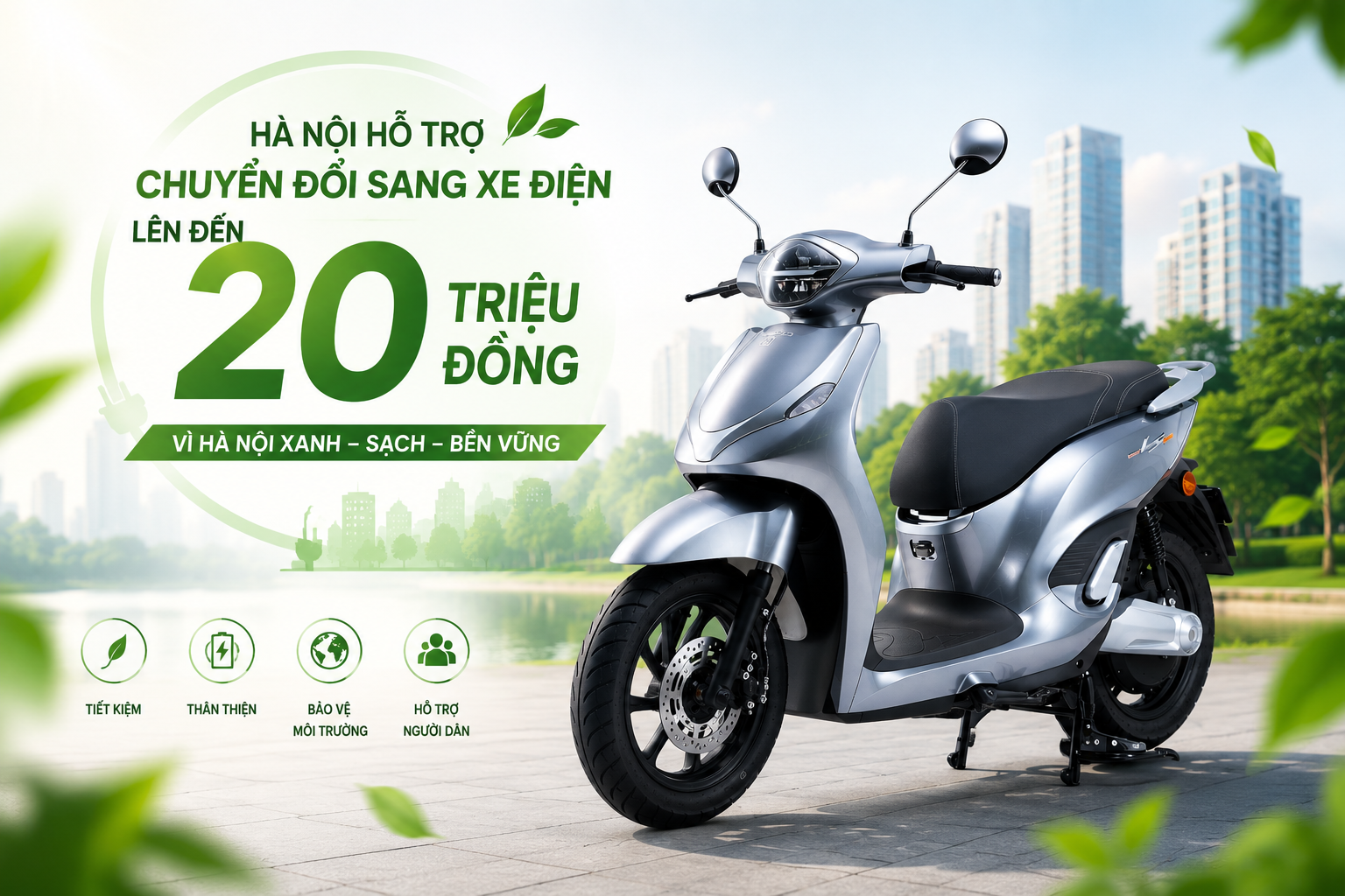 vẽ ảnh khác ít chữ hơn đi, có chèn ảnh xe này 